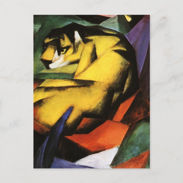 Tiger Postcard (Front)