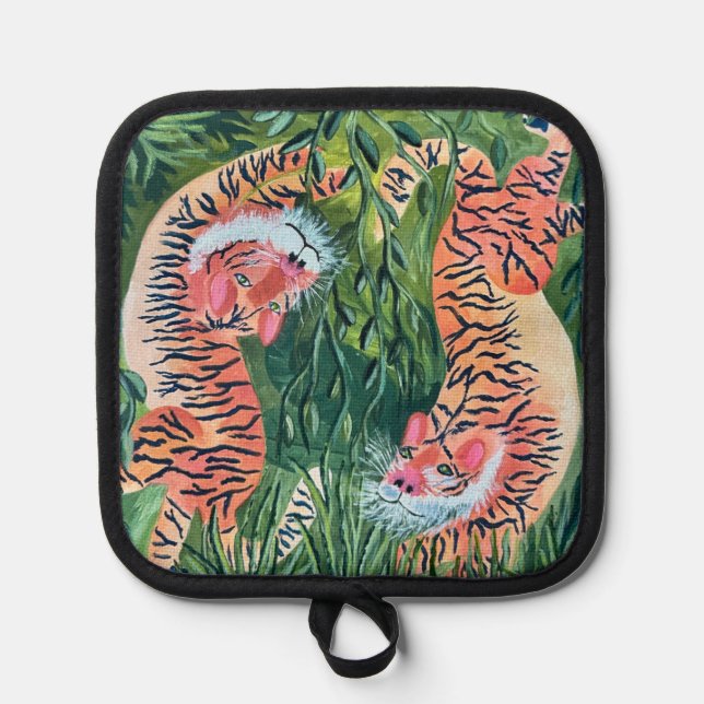 Tiger pot holder (Front)