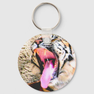 Tiger power_ keychain