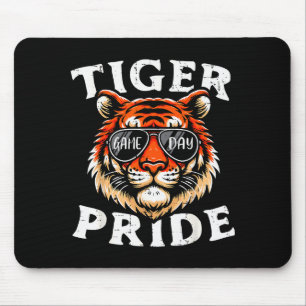 Tiger Pride Men Kids Boys Women Girls Youth Teen Mouse Pad