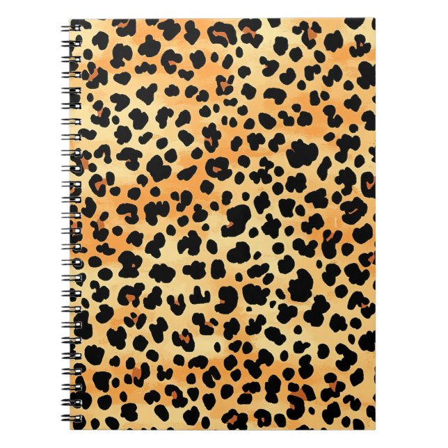 Tiger Print Notebook (Front)