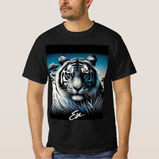 Tiger print on a tee-shirt T-Shirt