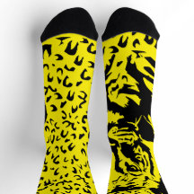 Tiger Print Socks