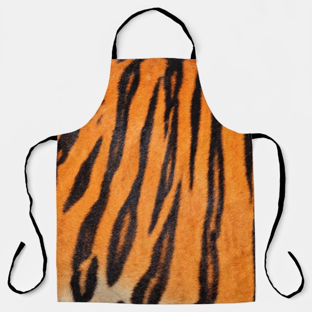 Tiger print texture apron (Front)
