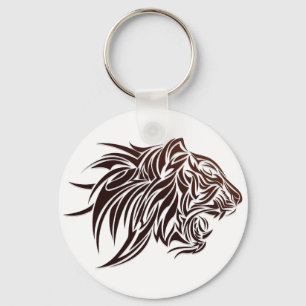 Tiger Profile Keychain