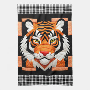 Tiger Quilt Kitchen Towel