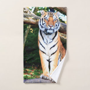 Tiger reserve  hand towel