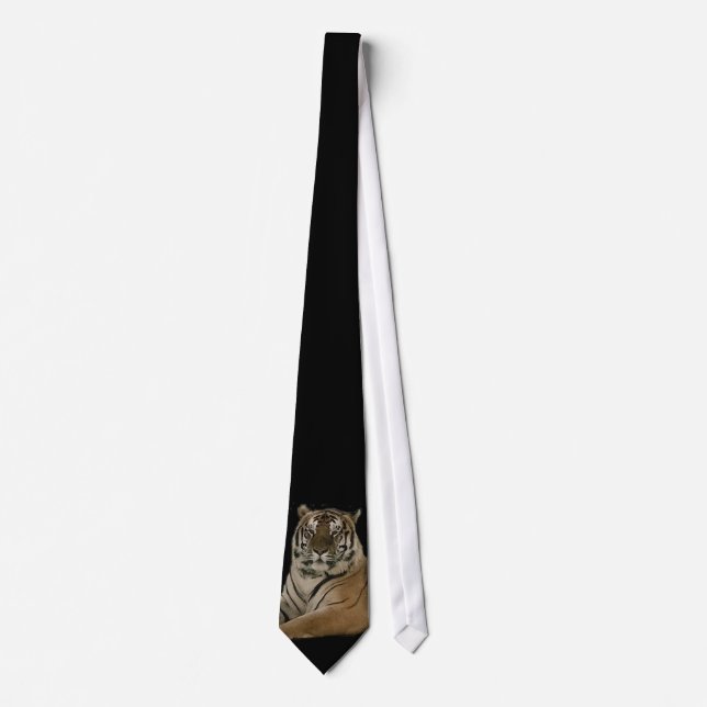 Tiger Resting Tie (Front)