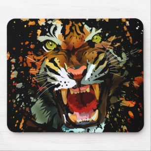 Tiger Roar 2 Mouse Pad