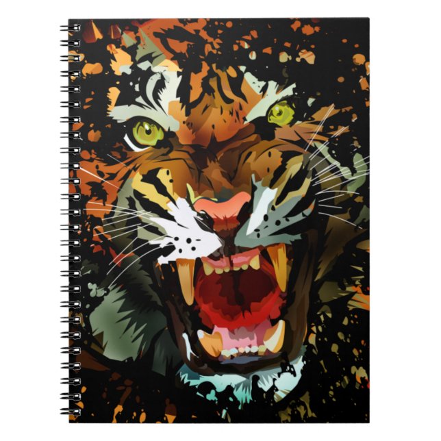 Tiger Roar 2 Notebook (Front)