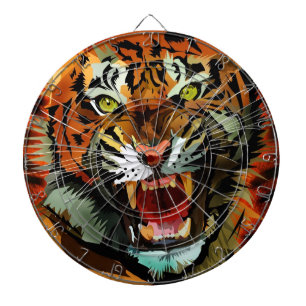 Tiger Roar Dartboard