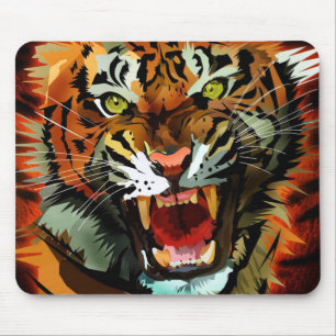 Tiger Roar Mouse Pad