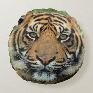 Tiger Round Pillow