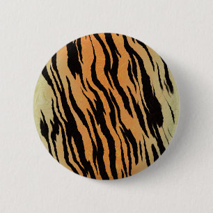 Tiger seamless pattern texture background 2 inch round button