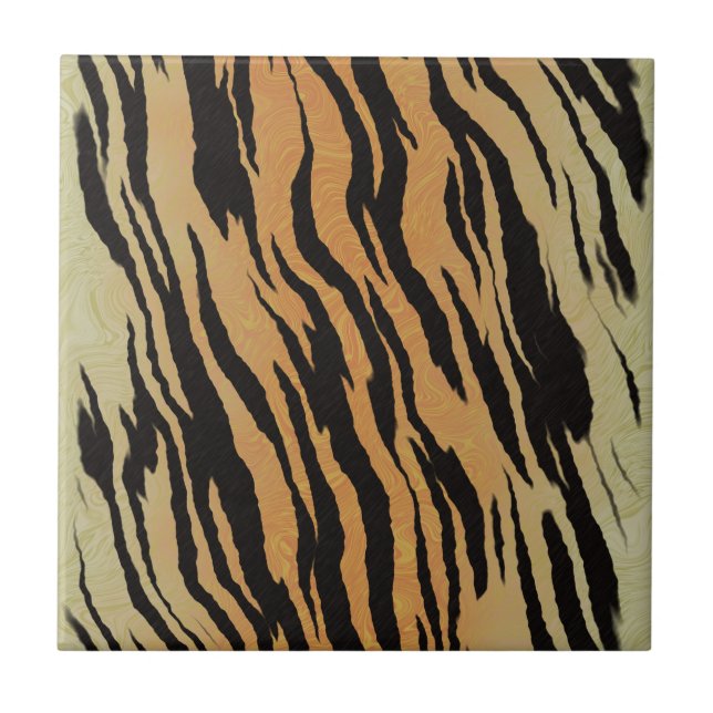 Tiger seamless pattern texture background tile (Front)
