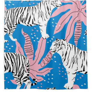 Tiger seamless pattern,wild animal background,tren