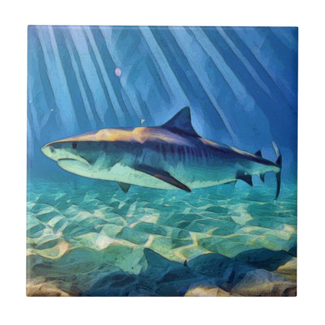 Tiger Shark Tile (Front)