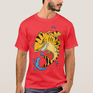 Tiger SharkTigershark Boys Men Kids Predators Pres T-Shirt