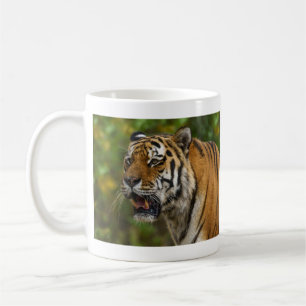 Tiger Showing His Teeth Coffee Mug