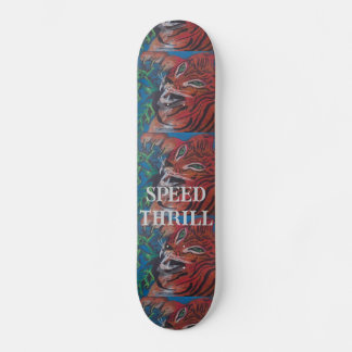 TIGER SKATE BOARD DESIGN BY PAULA REILLY