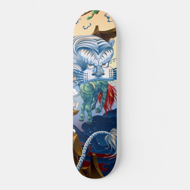Tiger Skateboard (Front)
