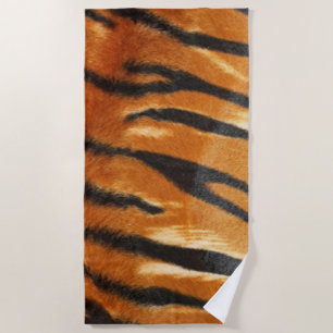 TIGER SKIN BEACH TOWEL