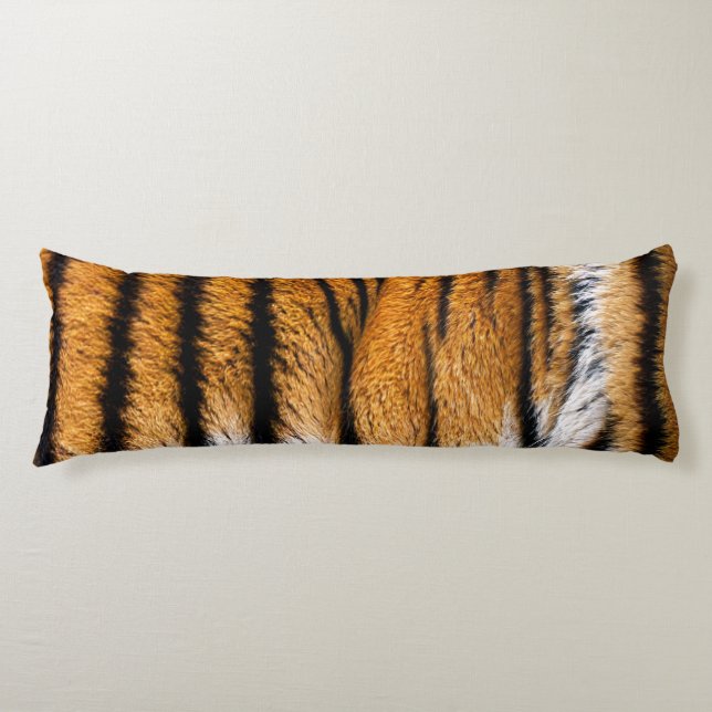 Tiger Skin  Body Pillow (Front)