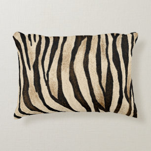 Tiger Skin Seamless Texture Accent Pillow