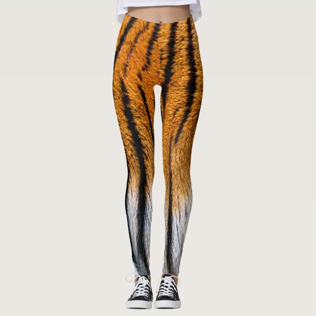 Tiger Skin Women's Leggings (Front)