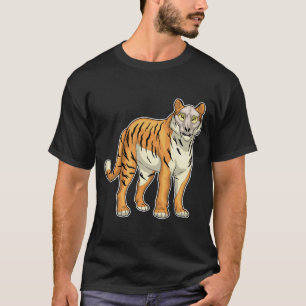 Tiger Skull Mask T-Shirt