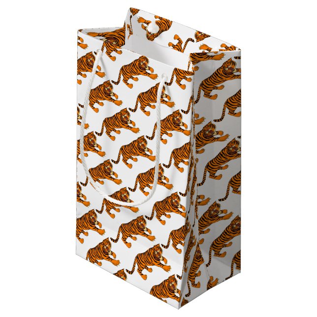 Tiger Small Gift Bag (Front Angled)