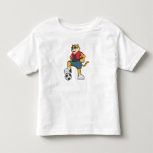 Tiger Soccer player Soccer Toddler T-shirt