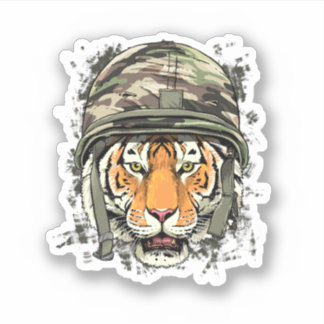 Tiger Soldier Veteran Army Tiger Safari Animal Lov
