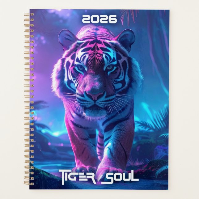 TIGER SOUL - Agenda - Planificateur (Devant)
