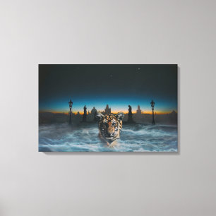 tiger spirit canvas print
