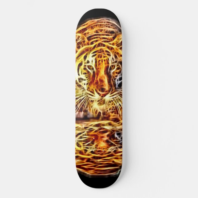 Tiger Spirit Custom Pro Park Board Skateboard (Front)