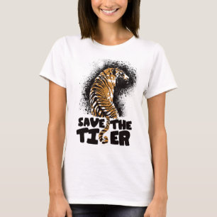 tiger splatter T-Shirt