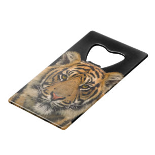 Tiger 🐯 Stainless Steel Bottle Opener Credit Card Bottle Opener