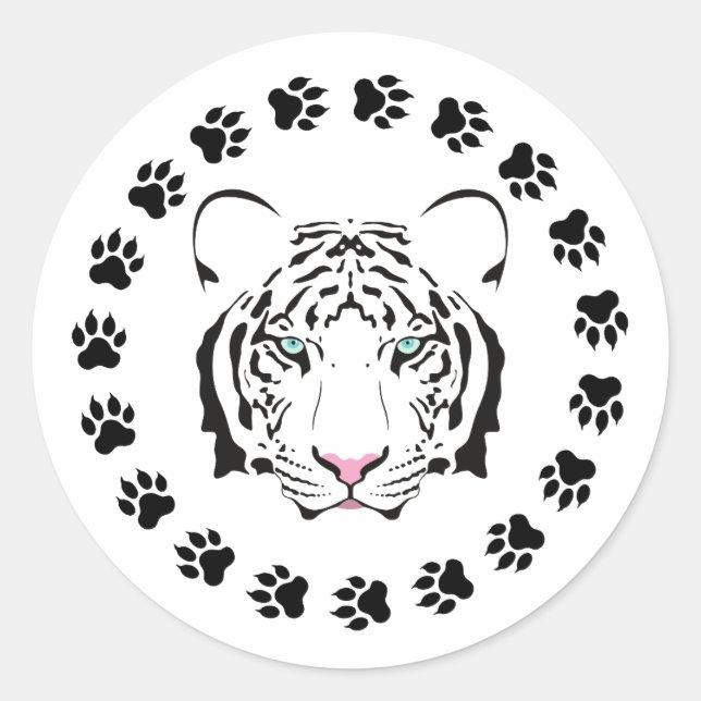 Tiger Sticker  (Front)