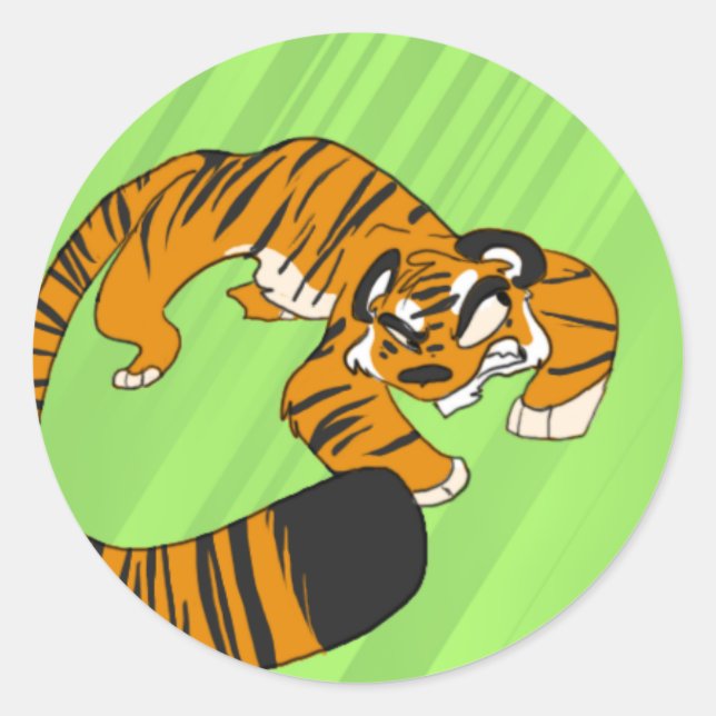 Tiger Stickers (Front)