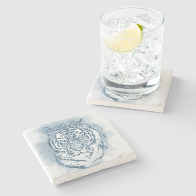 tiger stone coaster (Side)