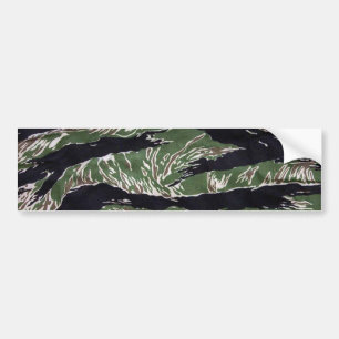 Tiger Stripe Camo Bumper Sticker