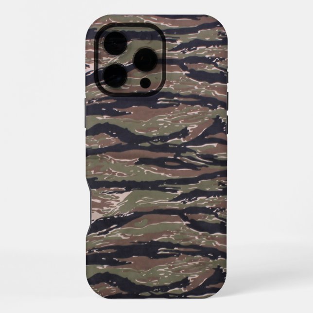 Tiger Stripe Camouflage Pattern Case (Back)