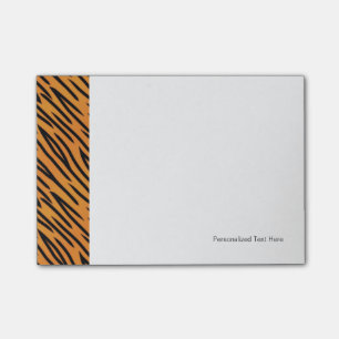 Tiger Stripe Pattern Post-it Notes