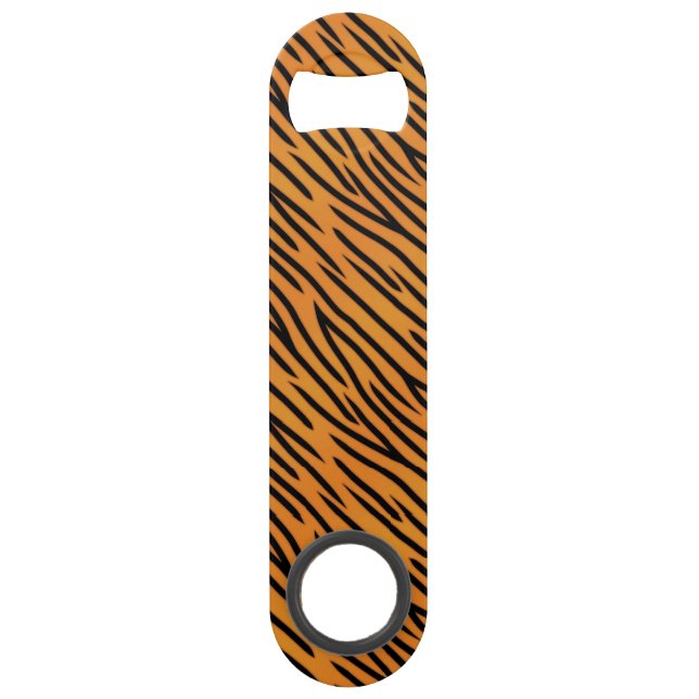 Tiger Stripe Pattern Speed Bottle Opener (Front)