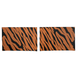 Tiger Stripe Pillow Cases (Pair)