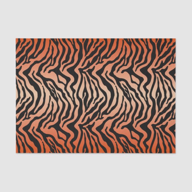 Tiger stripe tissue paper (Front)