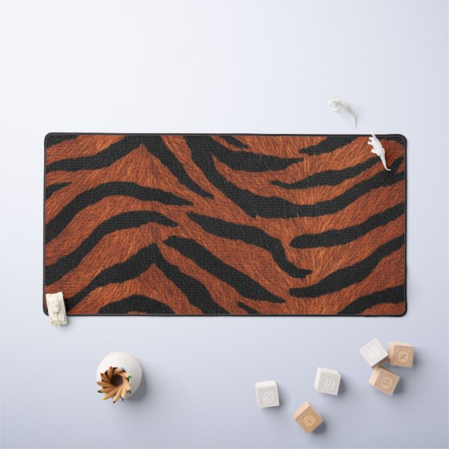 Tiger Stripe Wild Pattern (Tableau pour enfants)