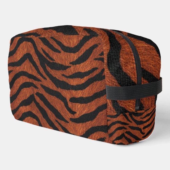 Tiger Stripe Wild Pattern Dopp Kit (Left Corner)