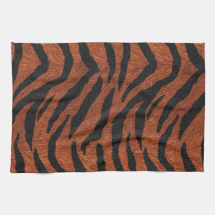 Tiger Stripe Wild Pattern Kitchen Towel
